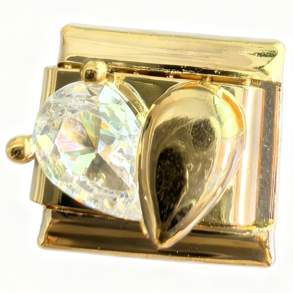 Clear Teardrop Pair