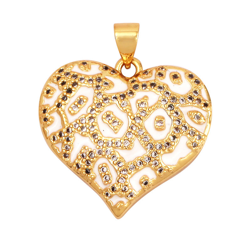 White Leopard Heart