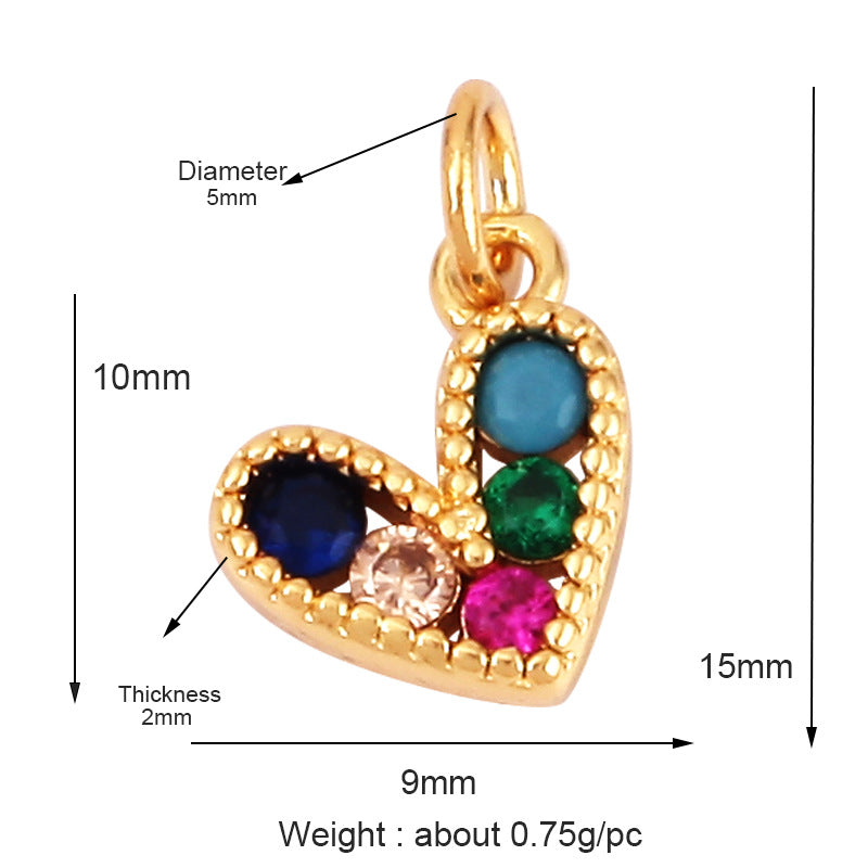 Rainbow V Heart