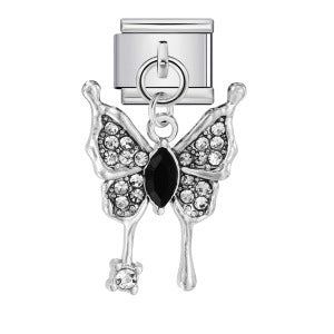 Black Crystal Butterfly
