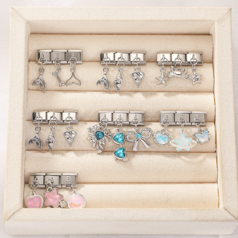 Three-Piece Dangle Charm Sets