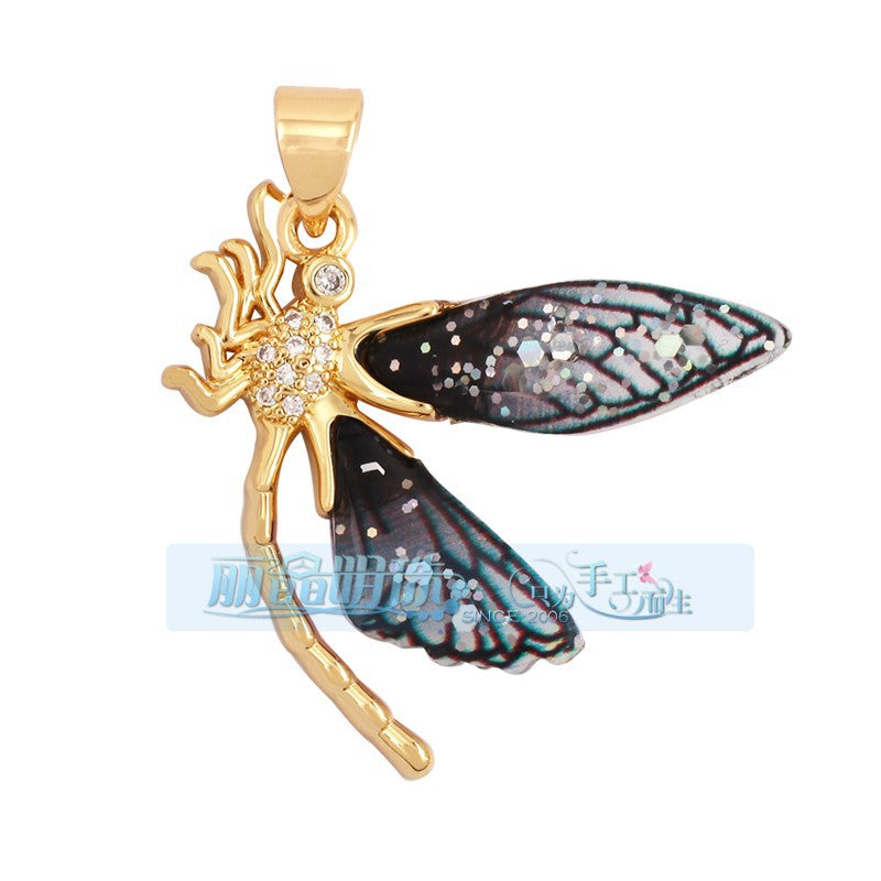 Swirl Dragonfly Gray