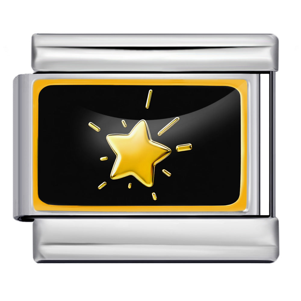 Star with Rays, Silver