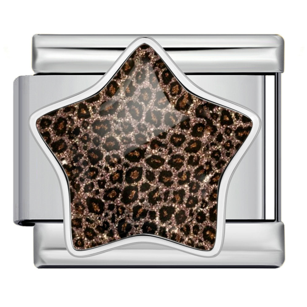 Silver Brown Leopard