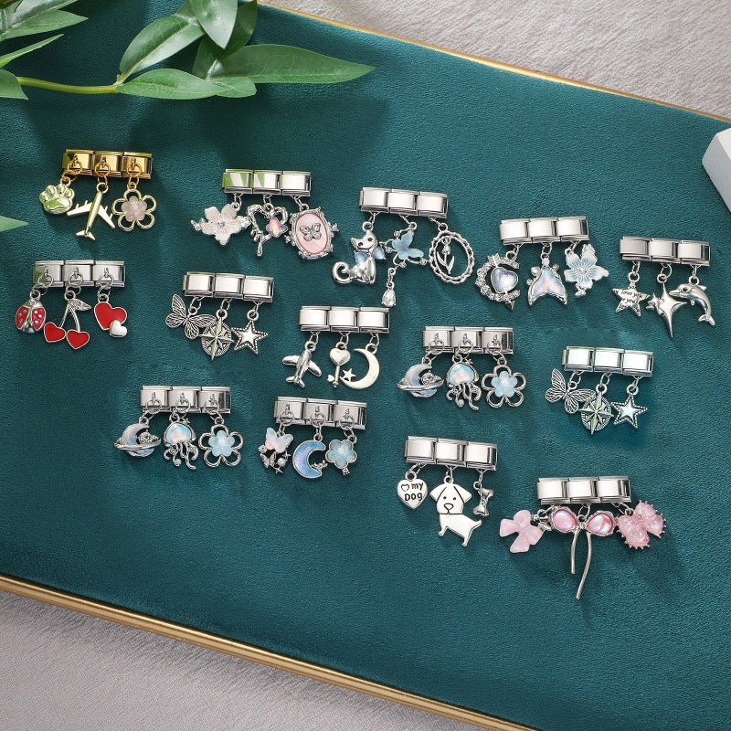 Three-Charm Dangle Sets
