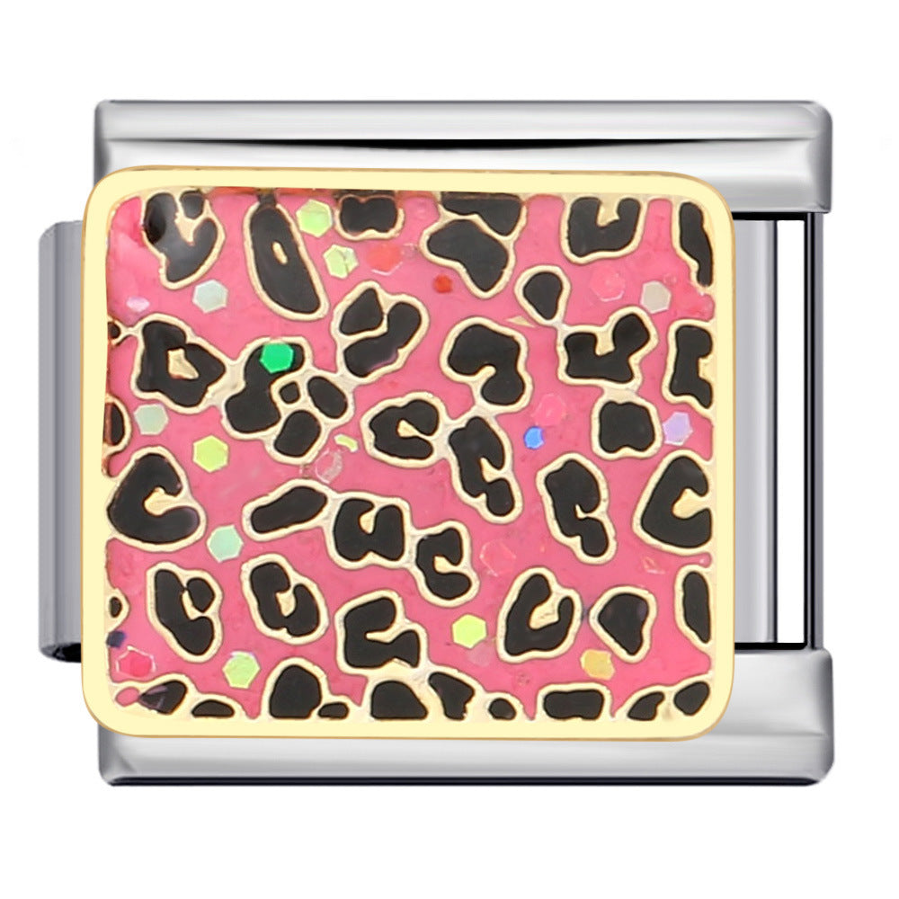 Pink Leopard Print