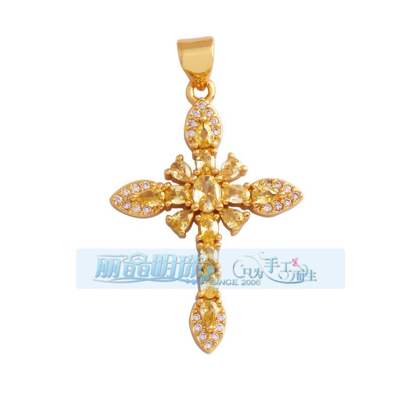 Flower Cross Yellow