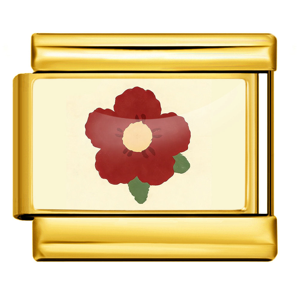 Red Flower, Gold