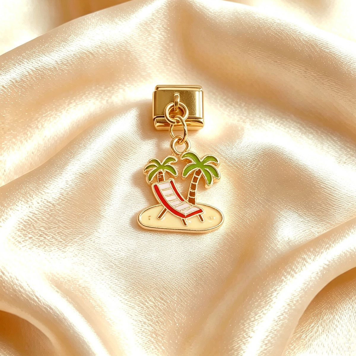 Palm Tree and Deck Chair