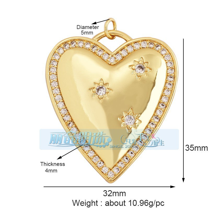 Smooth Heart with Stars