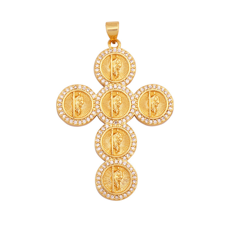 Mary Medal Cross Style 2