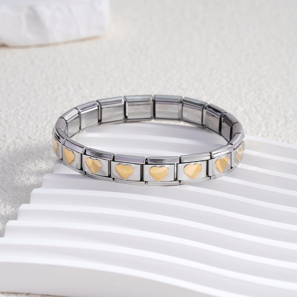 Heart Link Bracelets, Pre-Built